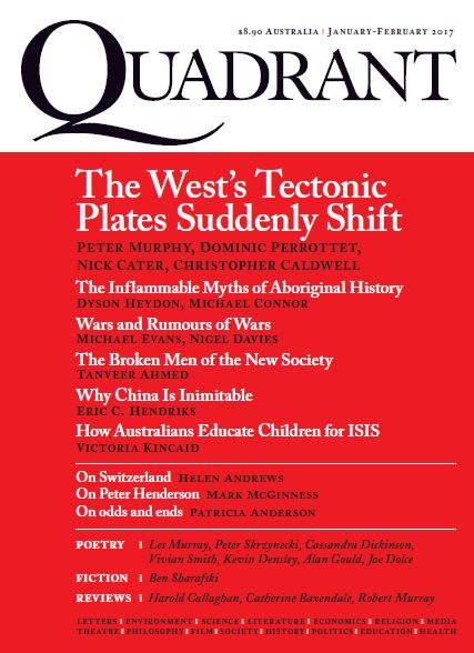 Quadrant cover January-February 2017