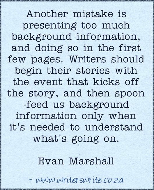 quote from Evan Marshall