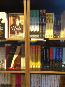 'The Crystal Ballroom' on bookshelf at bookstore