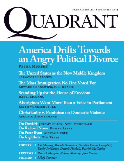 Quadrant blue magazine cover