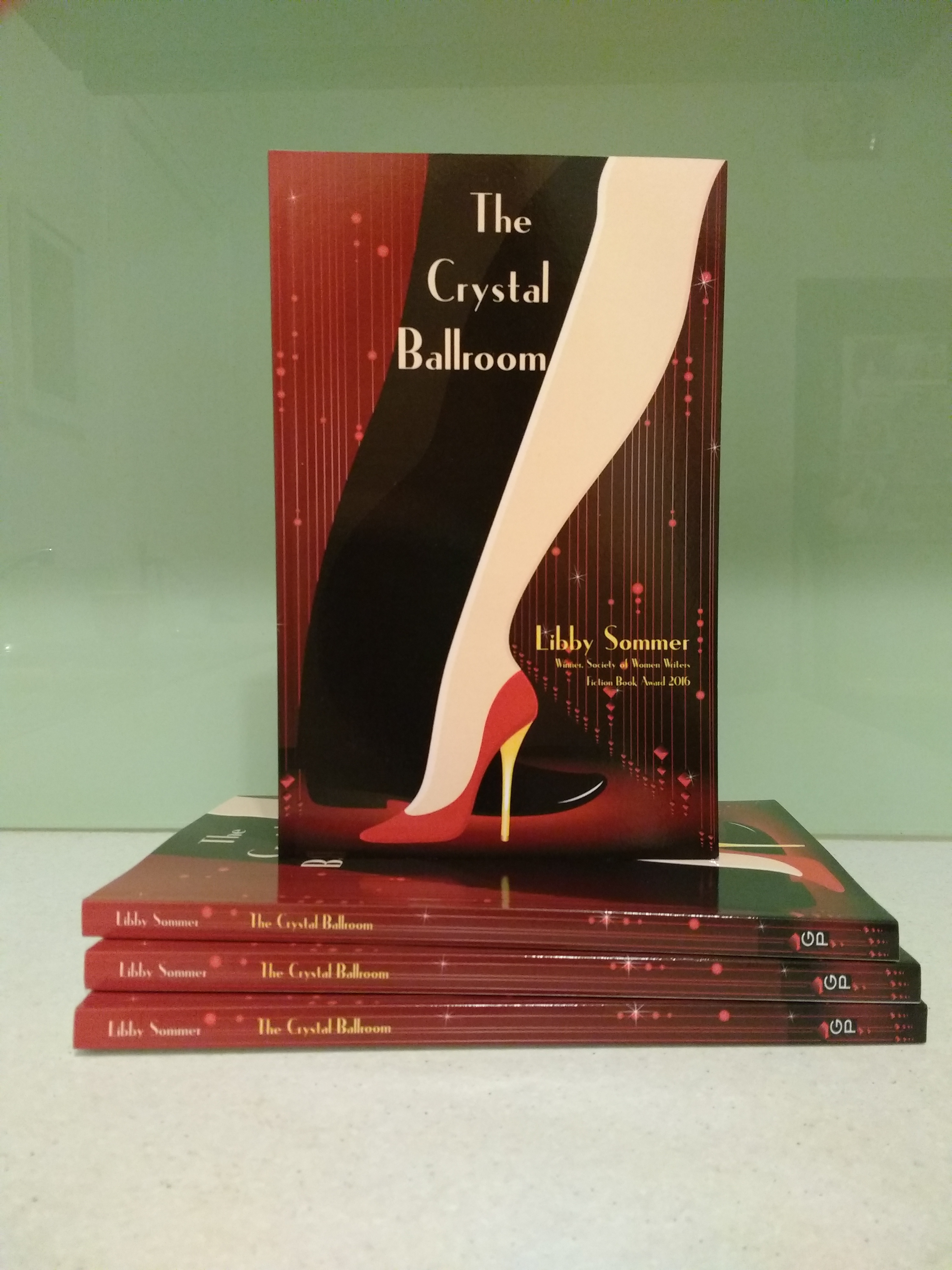 red and black book cover The Crystal Ballroom