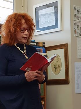 Libby Sommer reading from Wild poetry anthology