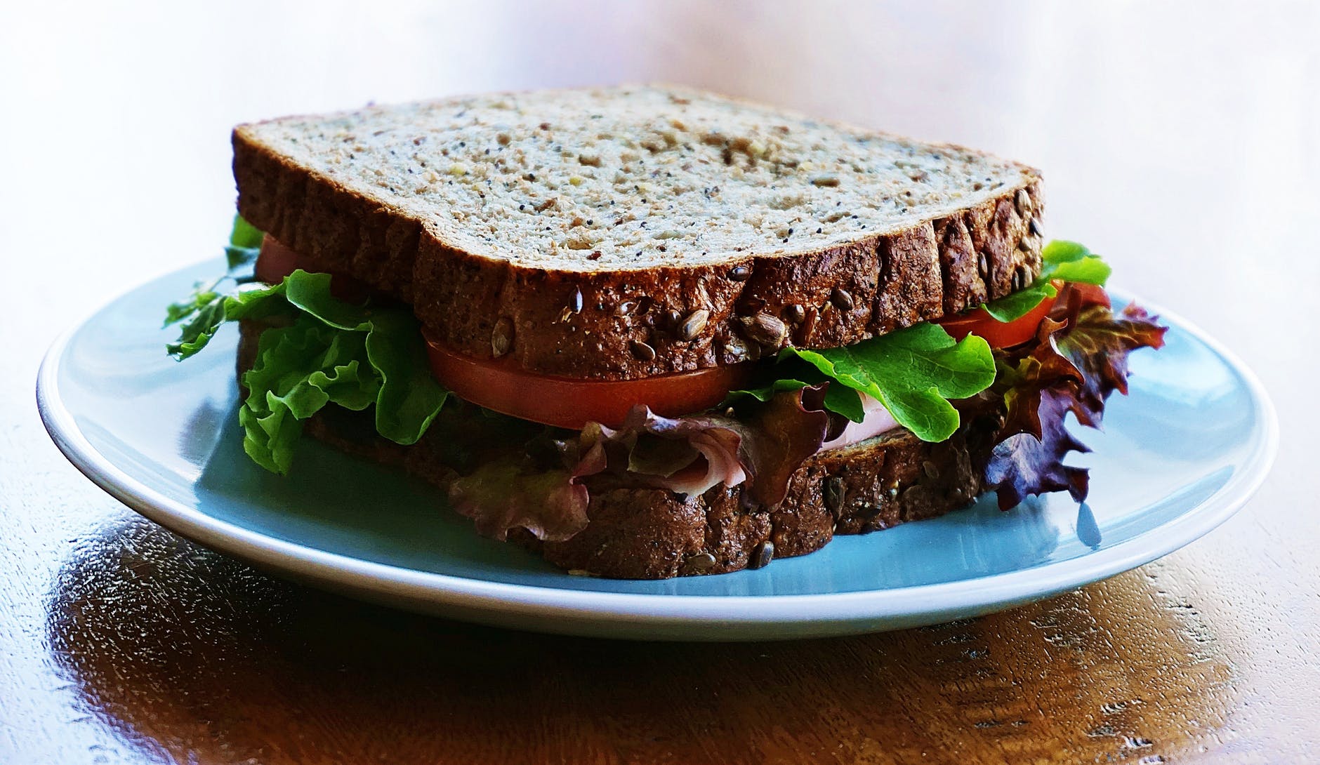wheat bread sandwich