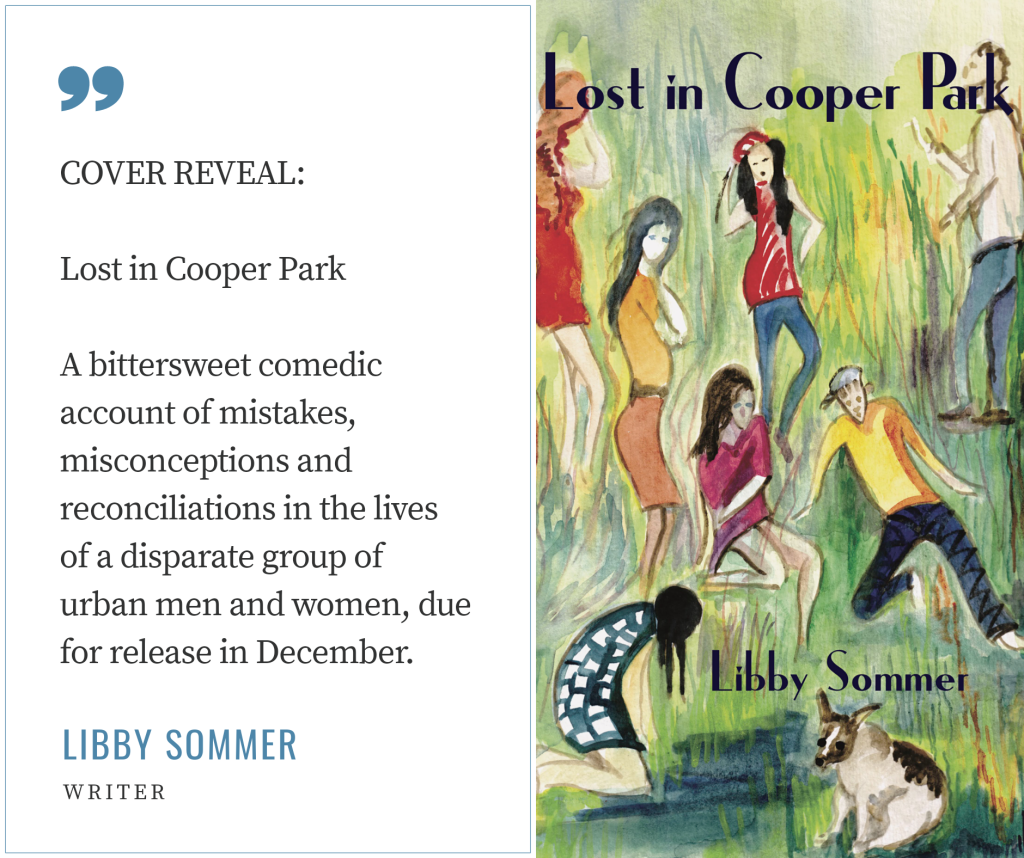 colourful book cover of Lost in Cooper Park